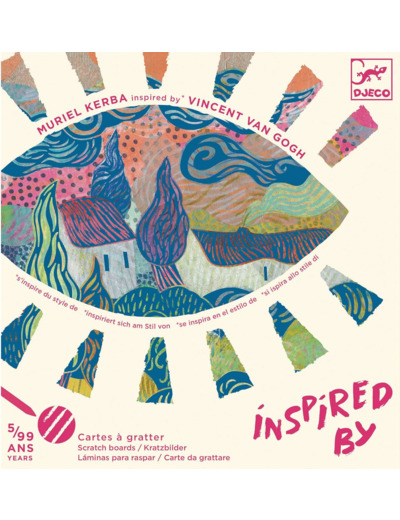 Inspired by - DJECO - Carte à gratter Le Sud - DJ09378