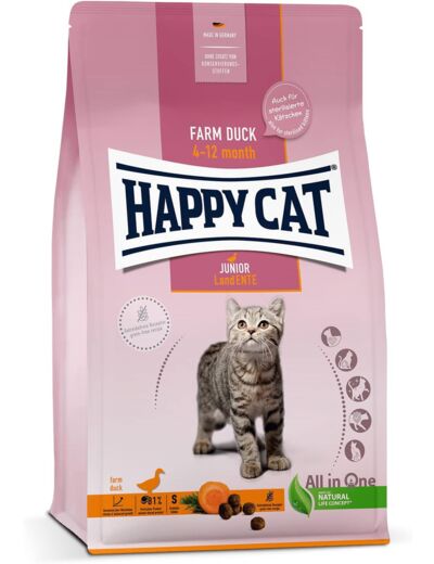 Happy Cat Young Junior Land 70544 Croquettes pour chats à partir de 4 mois 1,3 kg