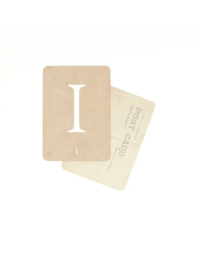 CARTE POSTALE LETTRE I* - CINQMAI