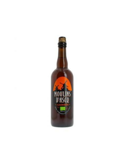 Bière ambrée Moulins d'Ascq 75cl