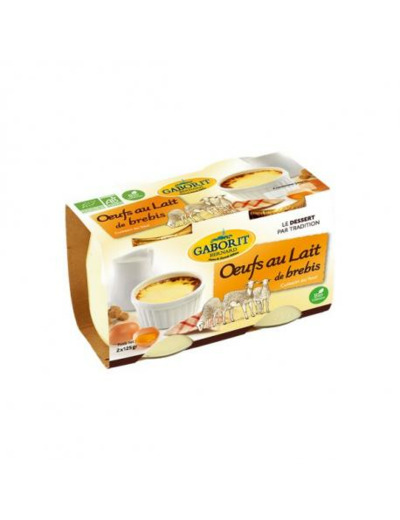 Oeufs au lait de brebis 2x125g - Abc Bio