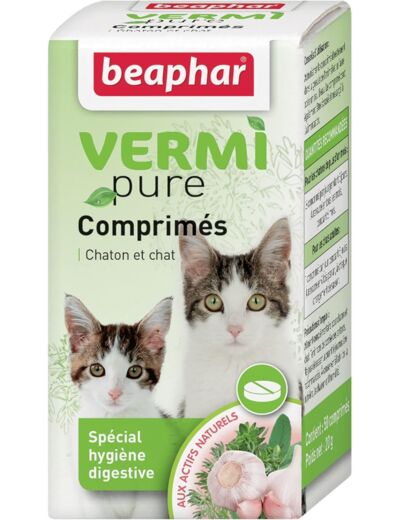 Beaphar - Vermipure comprimés pour Chat