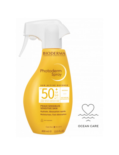 Spray Solaire Corps spf 50 Bioderma 400ml- Pharmacie d'Haspres