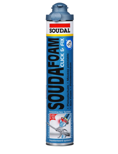 SOUDAFOAM click et fix Soudal 750 ml