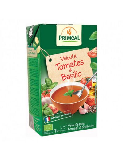 velouté de tomates basilic Bio Priméal