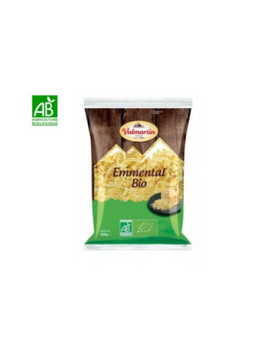 Emmental fromage rapé Bio 200g - ABC Bio