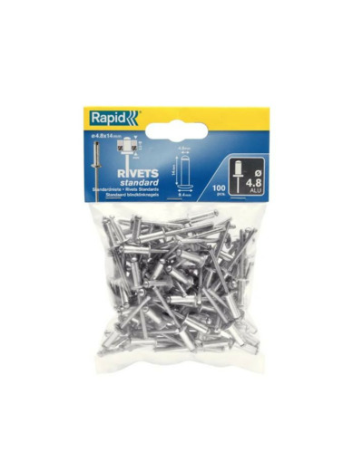 Rapid - Rivet standard Alu Ø4.8x14mm