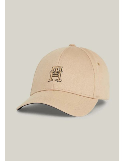 Casquette unisexe Tommy Hilfiger beige