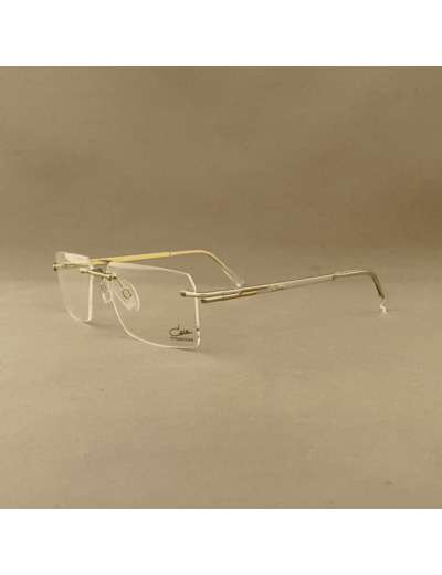 Lunettes de Vue Homme 7097 De la Marque Cazal Coloris Or / Blanc