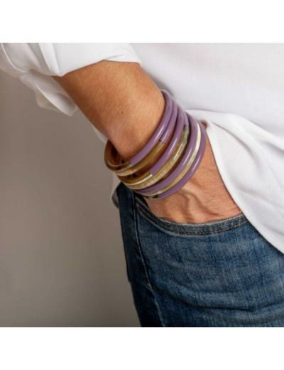 JONC EN CORNE  LILAS