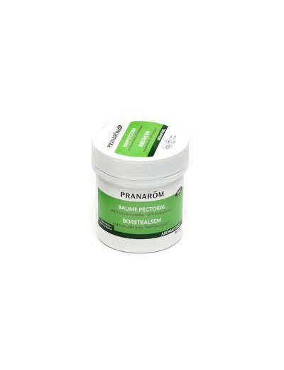 Baume pectoral à l'Eucalyptus, BIO, 100% biologiques, PRANAROM, 80ml