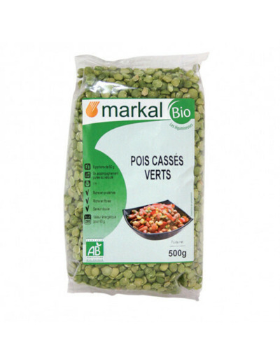 pois cassés vert bio Bio Markal