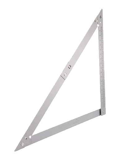 19611 - Equerre alu pliable 60cm