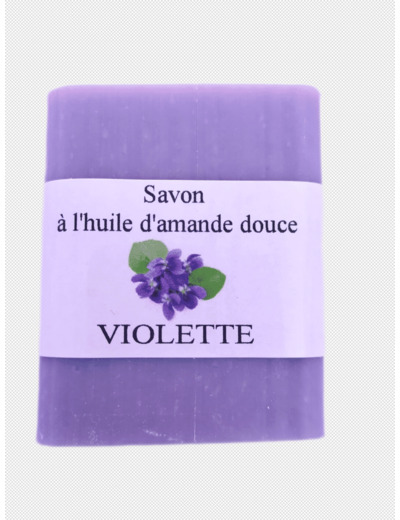 Savon senteur violette - La savonnerie de Gourdon