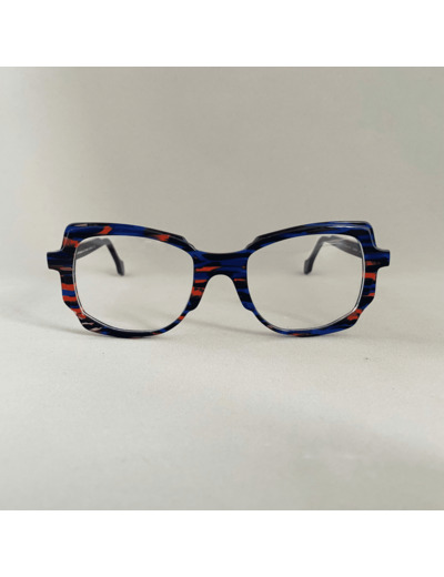 Lunettes De Vue Plein Les Mirettes - Modèle Demoiselle 29 Coloris Ecaille Rouge Bleu