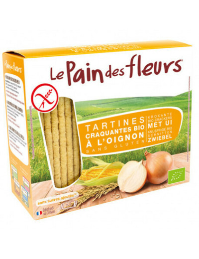 Le pain des fleurs craquantes oignon 150g