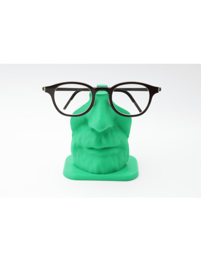 PORTE LUNETTE HOMME 3D VERT