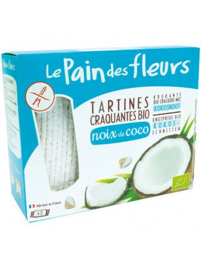 Le pain des fleurs craquantes noix de coco 150g