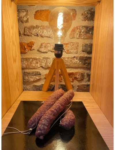 Saucisson sec VPF fumé au hêtre