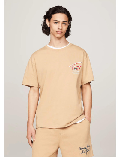 T-Shirt Tommy Jeans beige