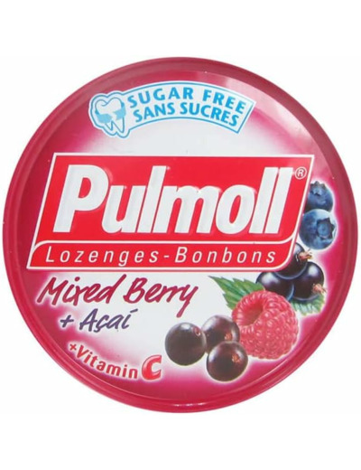 Pulmoll | Pastilles Pulmoll | Depuis 1946 (Fruits rouges)