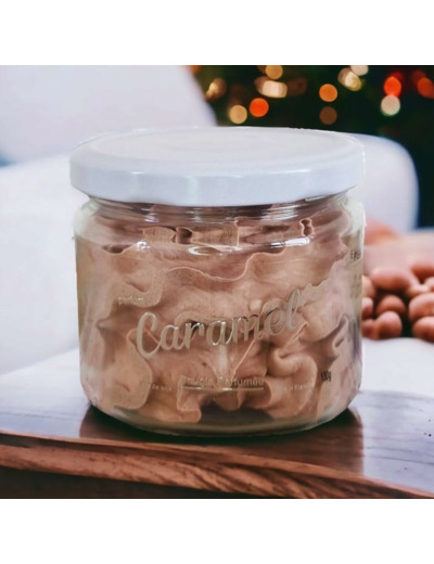 Bougie sans bijou Chantilly - Caramel