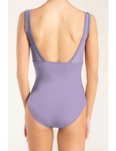 Carlota - Justaucorps bretelles larges résille - Dansez-Vous