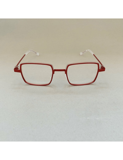 Lunettes De Vue De Stijl Modèle Huub Coloris Rouge Gris