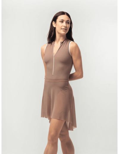 Jupe Mesh - Light brown - Mara Dancewear