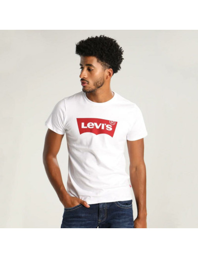 T-Shirt grand logo Levi's® blanc