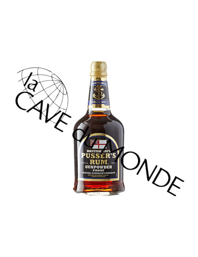 Rhum Guyane Pusser's Gunpowder 54,5° 70cl