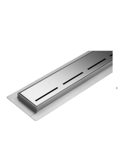 Caniveau de douche italienne inox Line 80 cm - 75450