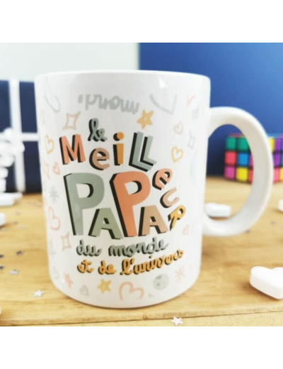 Mug "Le meilleur papa du monde" Sunny - Jolie-Môme Guise