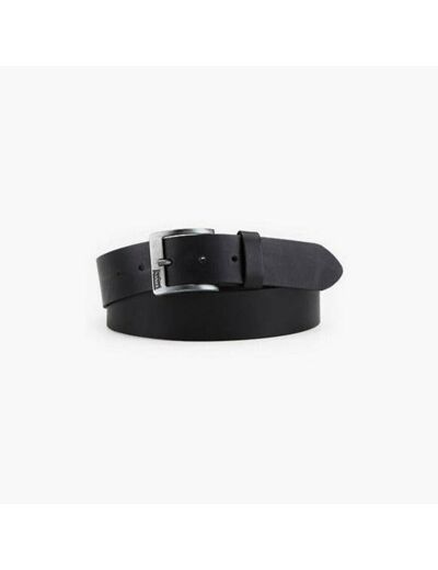 Ceinture Levi's® noire en cuir