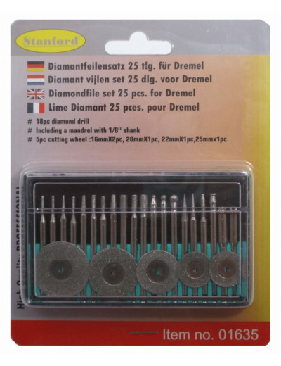 Outil de gravage et decoupage diamant compatible dremel01635