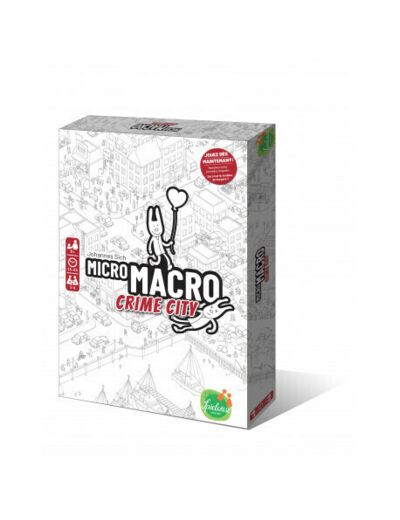 Micro macro Crime city Jeu de société - Farfadet joueur