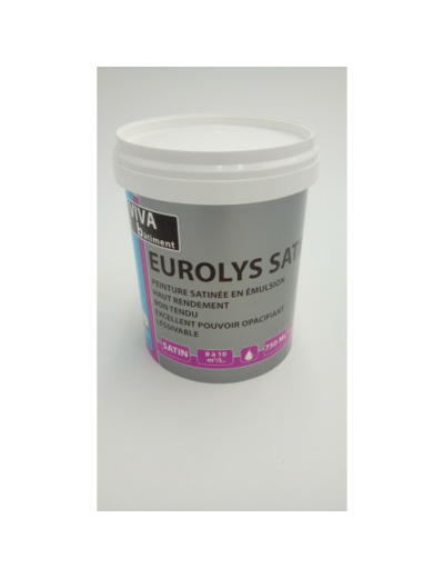 Peinture Eurolys Satin Blanc VB Batiment -La maison HACHE-Bohain