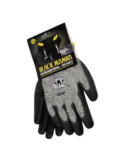 Gants Anti Coupure Black Mamba