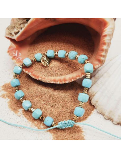 Bracelet en Turquoise - Institut « Au 124 »