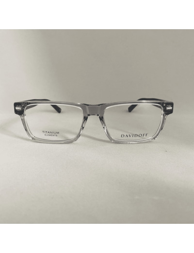 Lunettes De Vue DAP 130 De la Marque DavidOff Coloris Cristal Gris