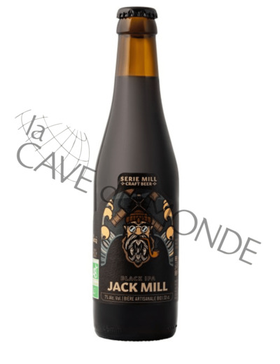 Bière Jack Mill Black IPA BIO  7° 33cl