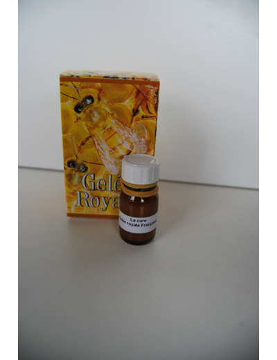 Gelée-royale  française, la cure de 10g vendue en lot de x cures