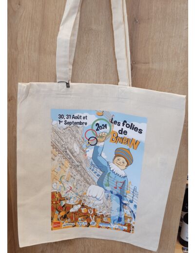 Tote bag Les Folies de Binbin Millésime