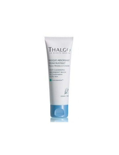 Masque absorbant désincrustant Thalgo-Algue Marine.