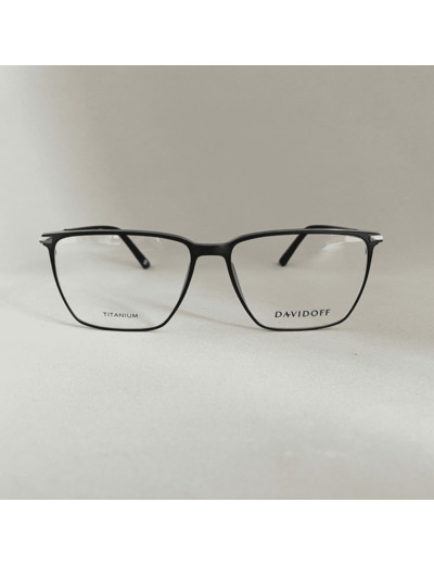 Lunettes De Vue DAT 134 De la Marque DavidOff Coloris Gris / Noir