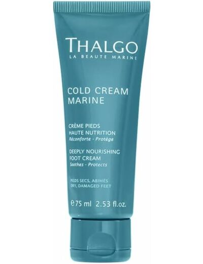 Crème pieds haute nutrition Thalgo -Algue Marine