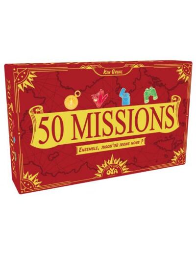 50 Missions - Jeu de société - Farfadet joueur