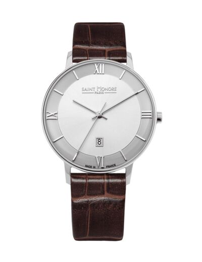 MONTRE HOMME CUIR