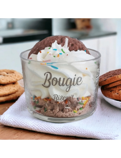 Bougie Biscuit Crème délice