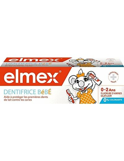 Elmex Dentifrice Bébé 0-2 ans 50 ml